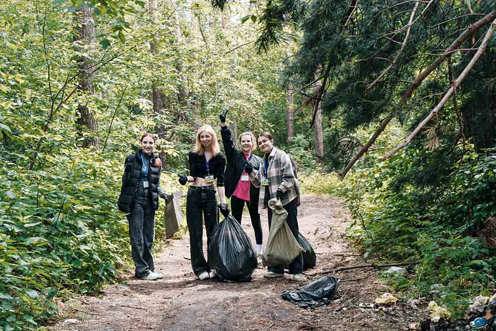 «Чистые игры» в Бийске: собрано почти 2 тонны мусора
