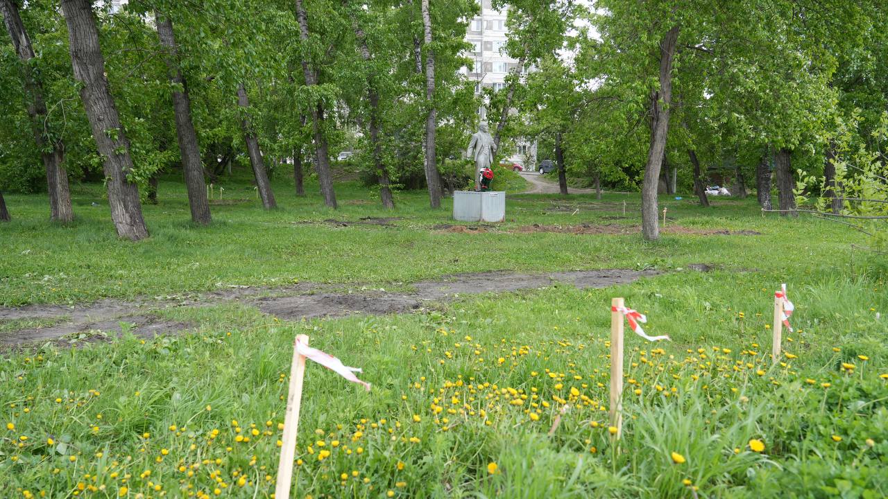 До конца лета в Бийске благоустроят еще одну общественную территорию