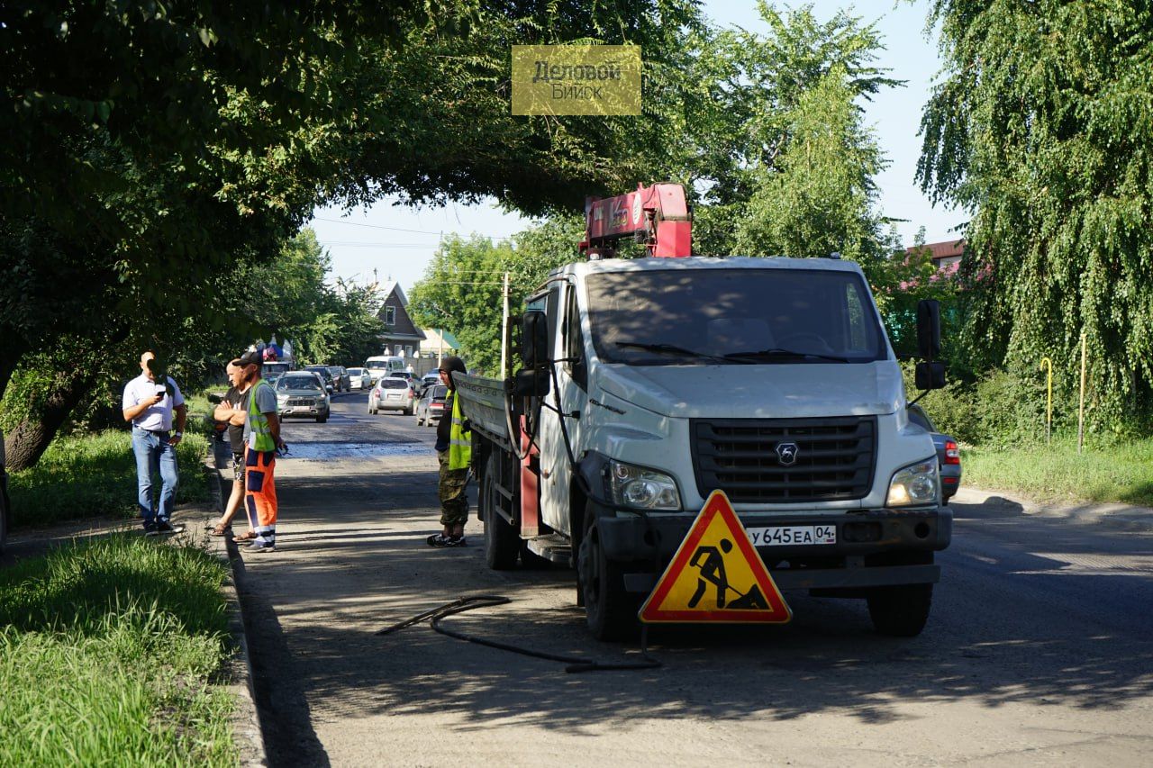 Капремонт дороги на Белокуриху стартовал в Бийске