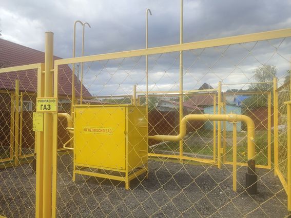 Газ пошел в Старом центре Бийска