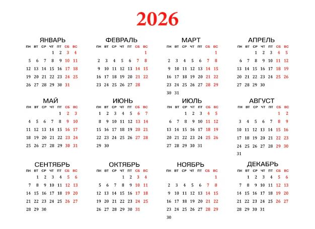 Главные изменения в 2026 году