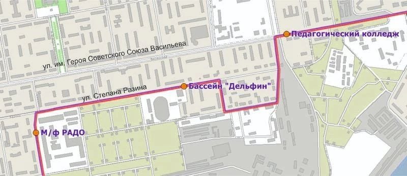  12 октября автобусы №55 возвращаются на привычный маршрут по улице Разина