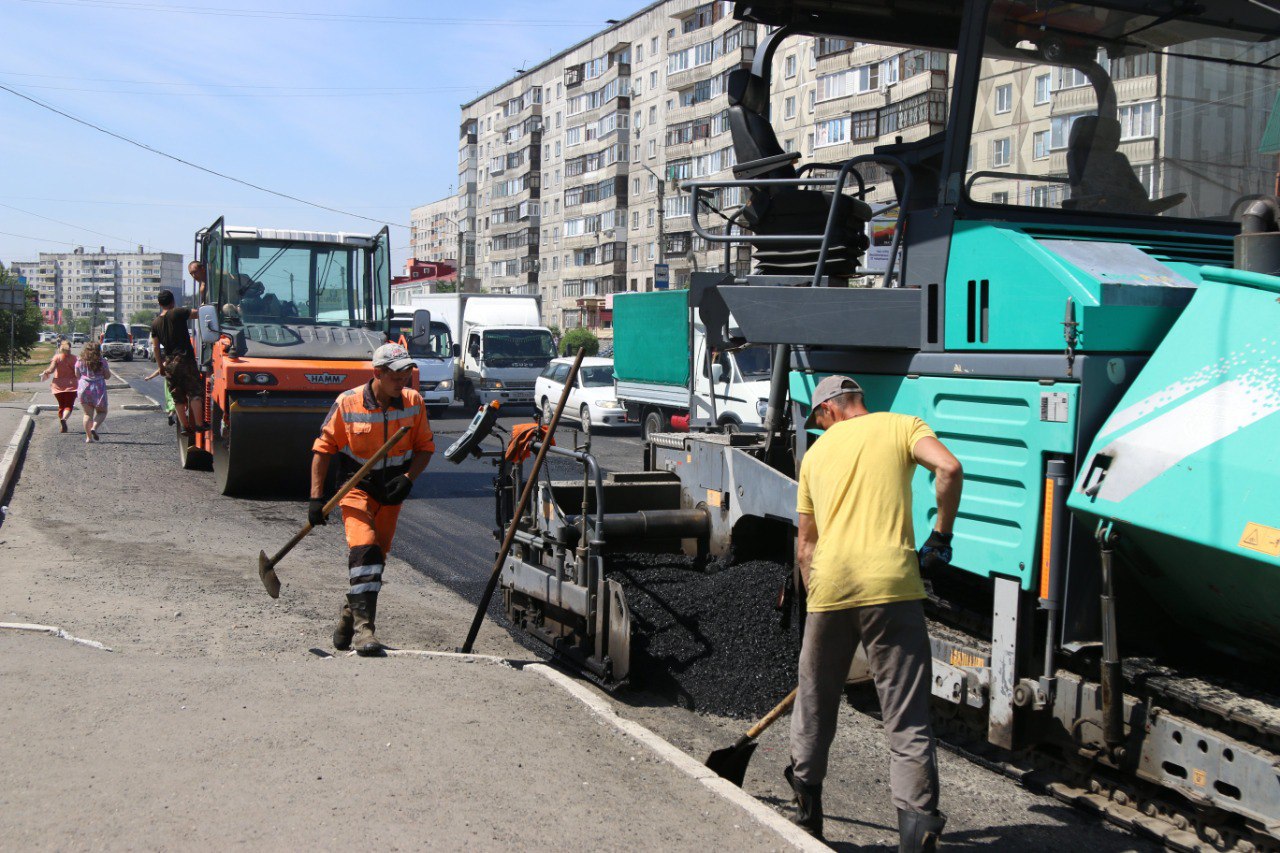 В Бийске выбрали подрядчика для ремонта дорог за 242,5 млн рублей