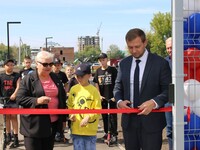 Скейт-парк торжественно открыт