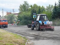В Бийске обновляют Кожевенный переулок: первый участок готов, второй — в работе