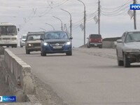 Ремонт на Коммунальном мосту в Бийске