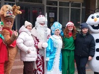 "Сибприбормаш" поздравил Деда Мороза вместе с детьми!