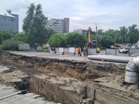 Теплосеть Бийска: замена на улице Казанцевых идёт с опережением